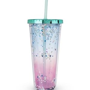 20oz double walled Ombre Glitter Mermaid Tumbler